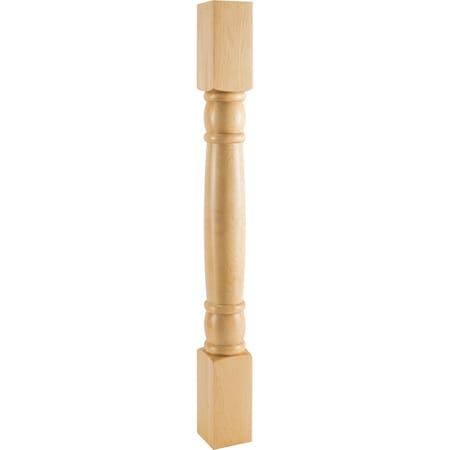 Hardware Resources 3-1/2" Wx3-1/2"Dx35-1/2"H Cherry Doric Post P14-3.5-CH
